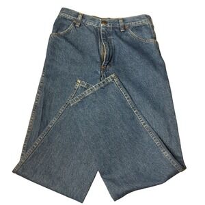 Rustler Boys Regular Fit Straight Leg Jeans Medium Wash Blue Denim Size 16 Reg